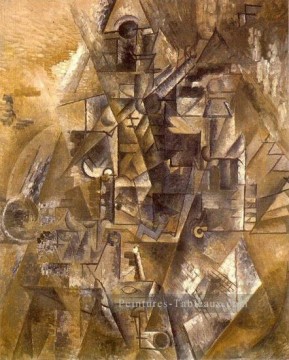 La clarinette 1911 cubisme Pablo Picasso Peinture à l'huile